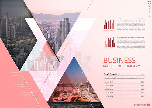 创意商务科技互联网企业业务产品推广宣传画册排版设计