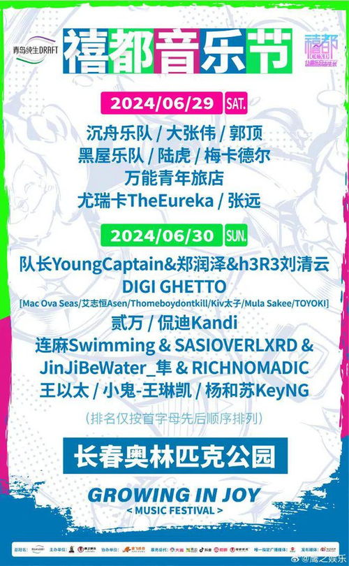 长春将有音乐节 这些歌手都会来 长春多处场馆景区发布通知 长春将建一个地下博物馆